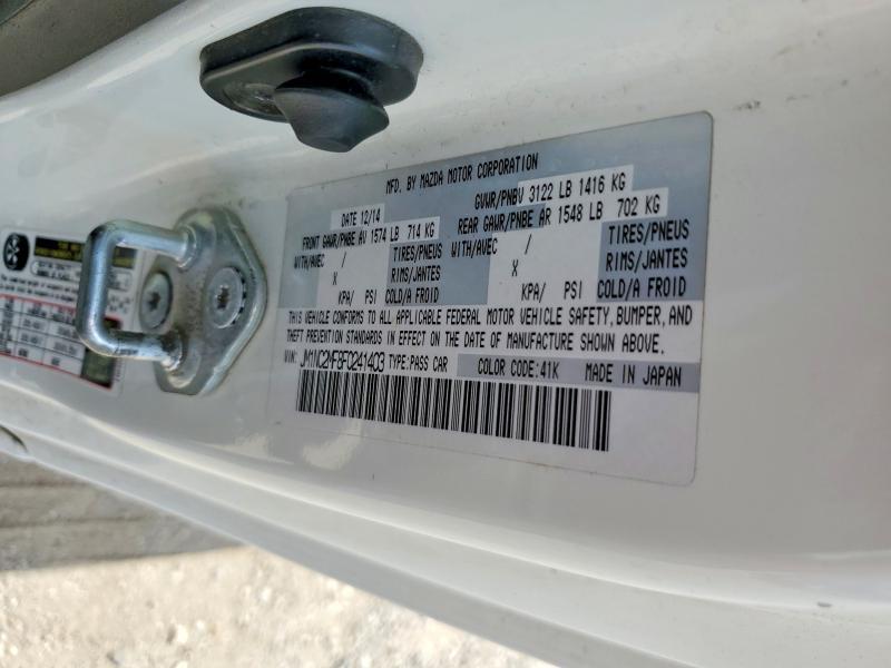 2015 Mazda Mx-5 Miata Club