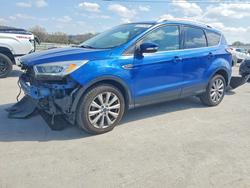 Ford salvage cars for sale: 2017 Ford Escape Titanium