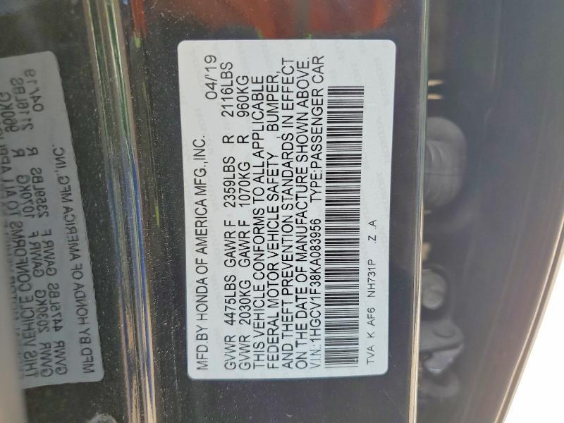 2019 Honda Accord Sport