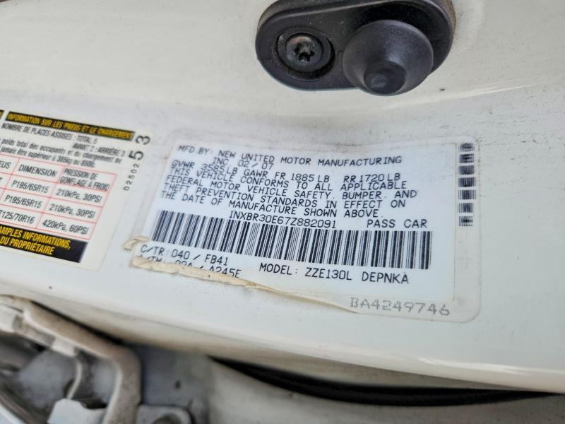 2007 Toyota Corolla le