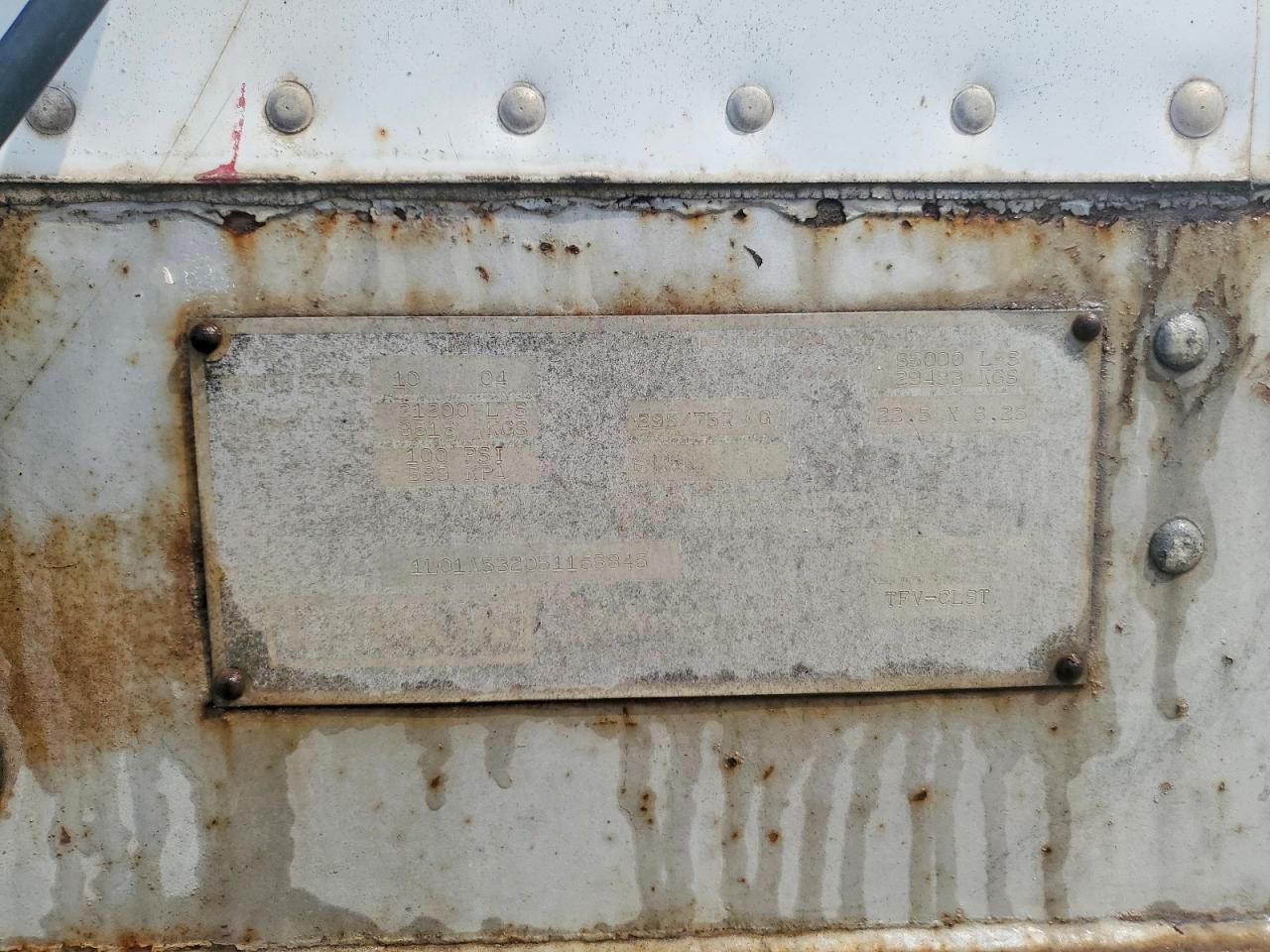 2005 Lufkin DRY Van Trailer