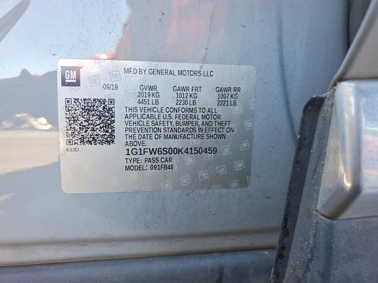 2019 Chevrolet Bolt ev lt