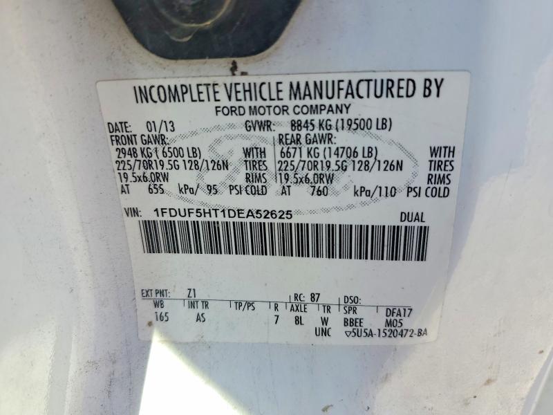 2013 Ford F550 Super Duty Utility / Service Truck