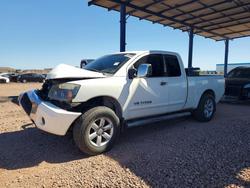 Salvage trucks for sale at Phoenix, AZ auction: 2008 Nissan Titan XE FFV