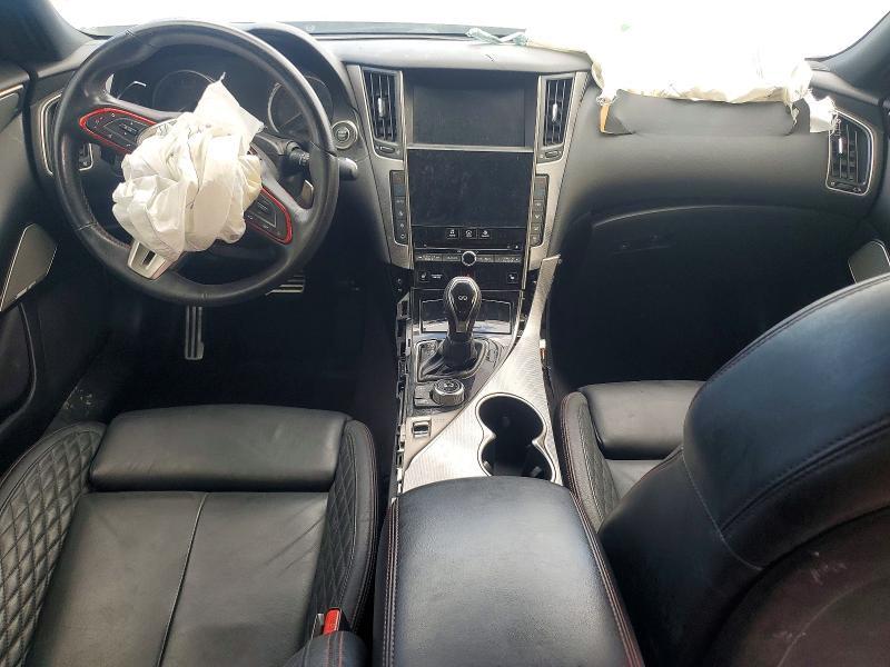 2018 Infiniti Q50 red Sport 400