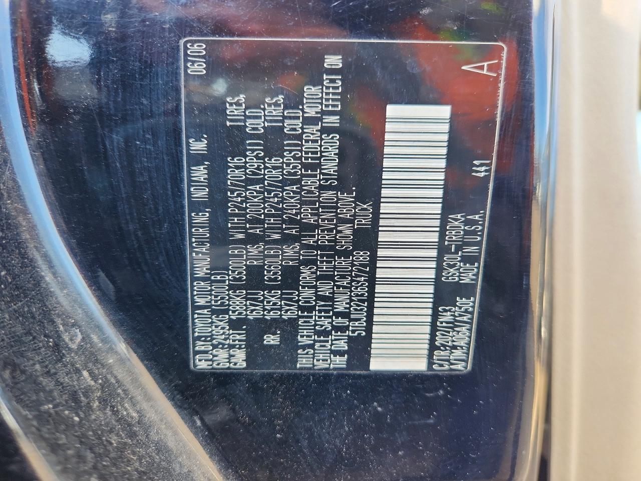 2006 Toyota Tundra Base