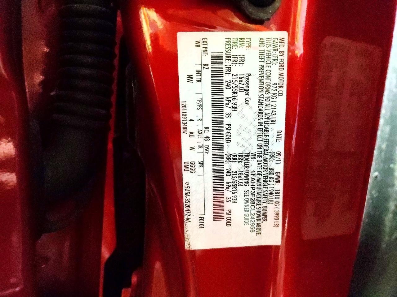 2012 Ford Focus se