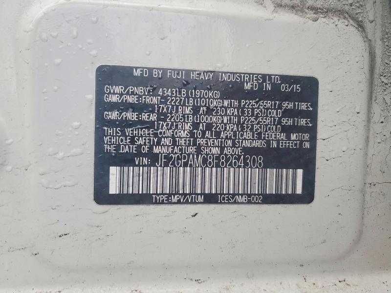 2015 Subaru Xv Crosstrek 2.0 Limited