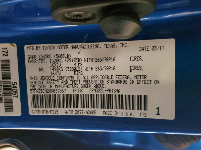 2017 Toyota Tacoma TRD OFF-Road