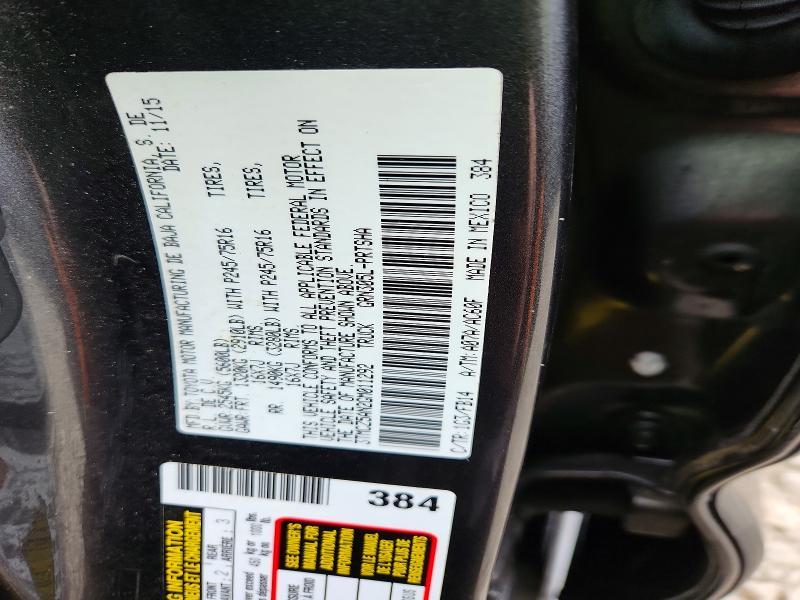 2016 Toyota Tacoma SR V6