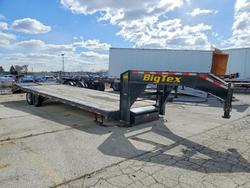Big Tex salvage cars for sale: 2023 Big Tex 14GN-25BK+5MR Equipment Trailer