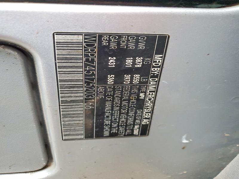 2007 Freightliner Sprinter 2500