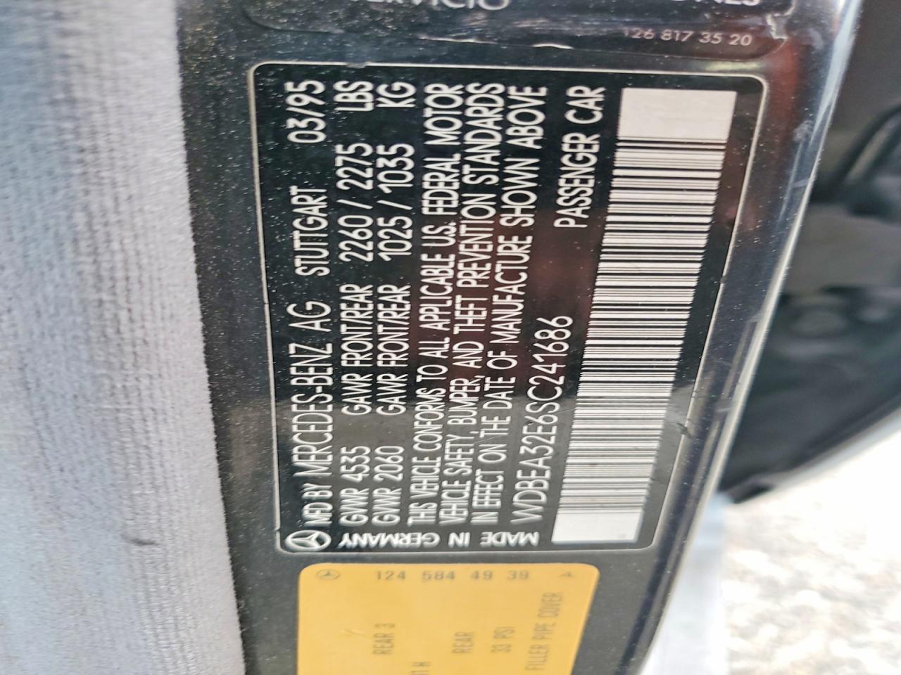 1995 Mercedes-Benz E 320 Base