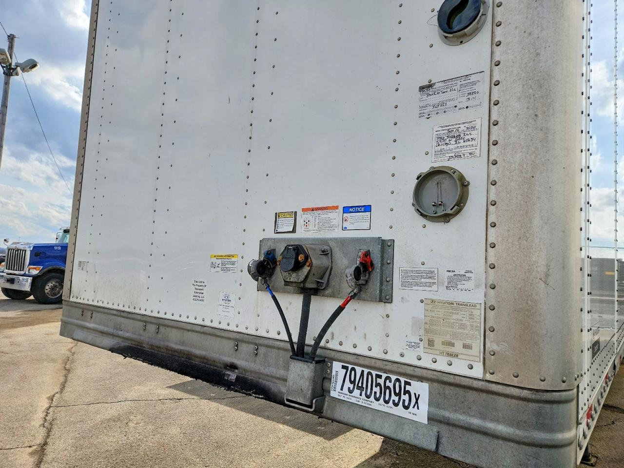 2023 Hyundai Translead VC2530152-AJS DRY Van Trailer