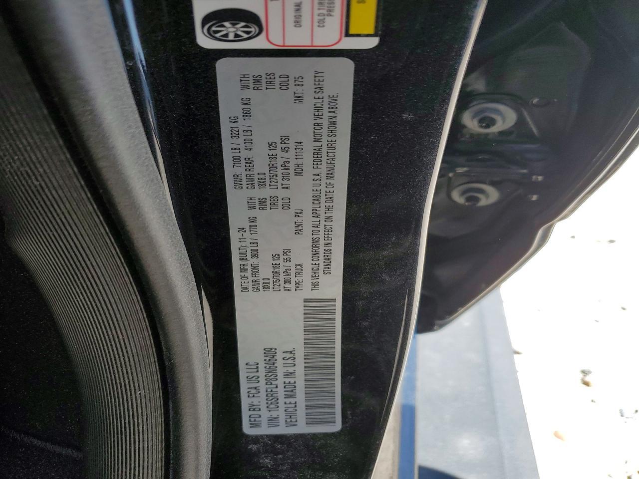 2025 Dodge RAM 1500 Rebel