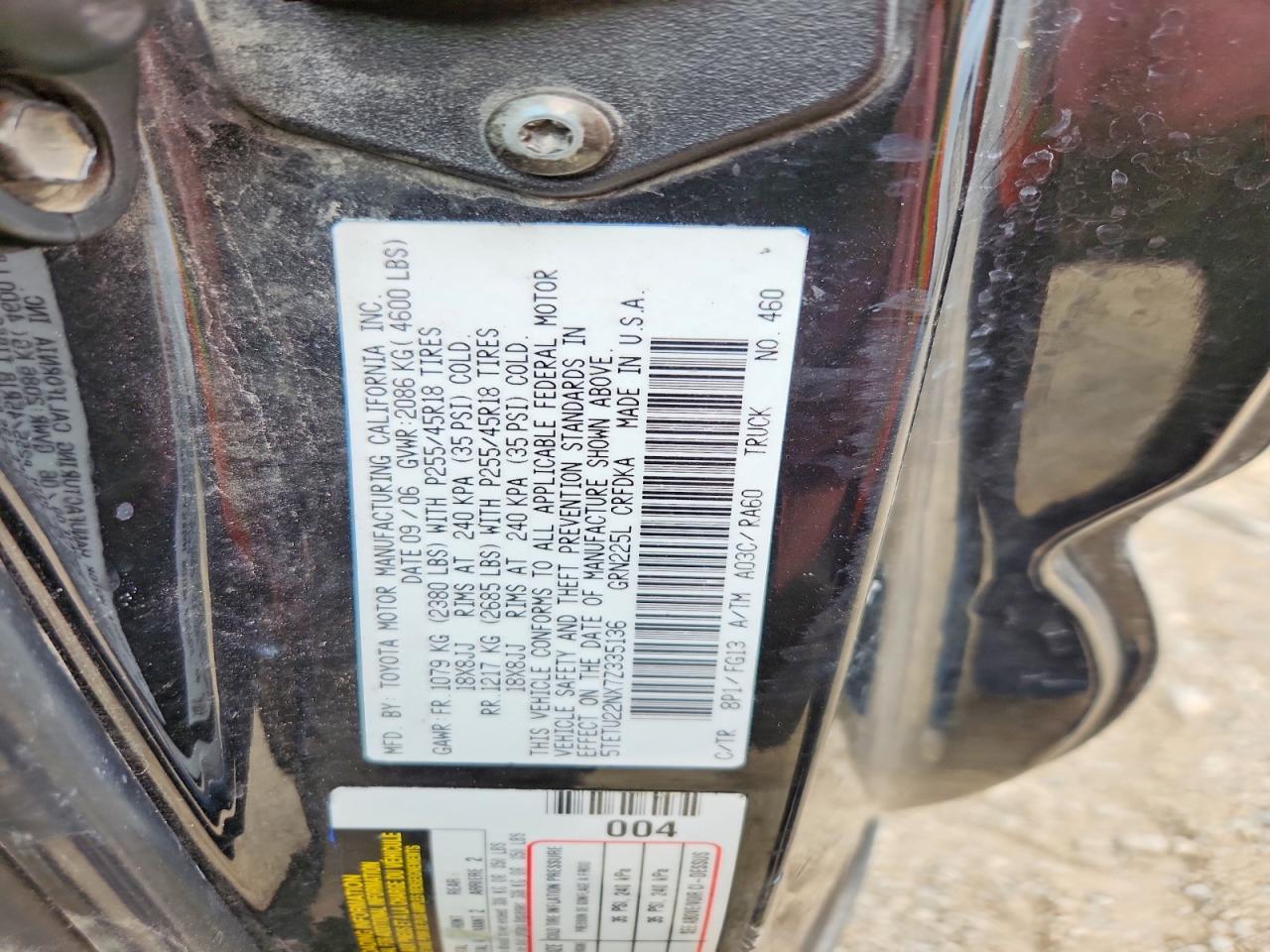 2009 Toyota Tacoma Base