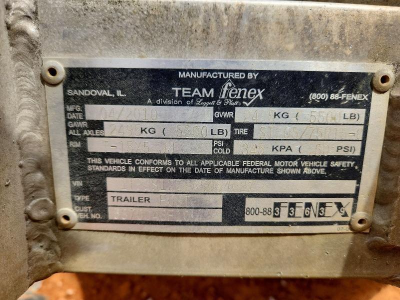2010 Team Fenex Fiber Optic Splicing Trailer