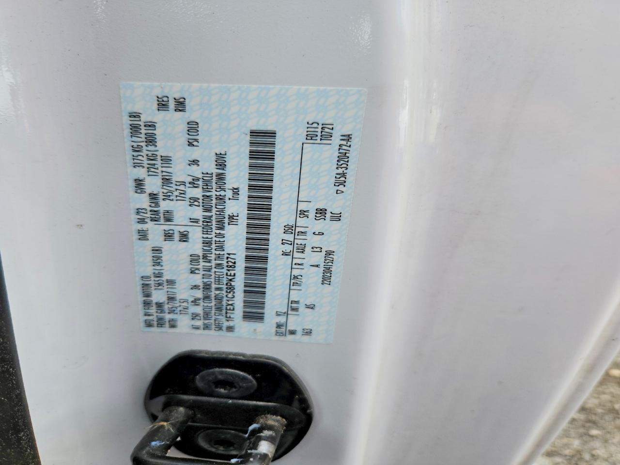 2023 Ford F150 Super Cab