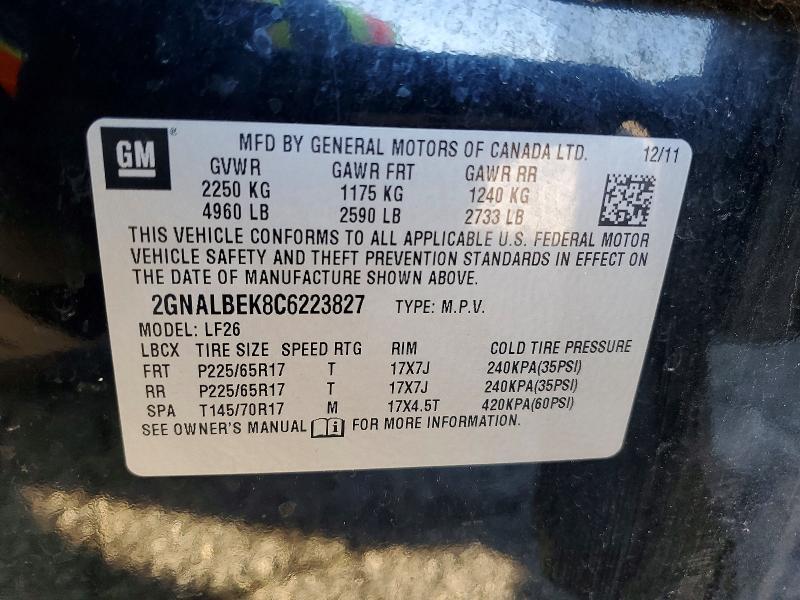 2012 Chevrolet Equinox ls