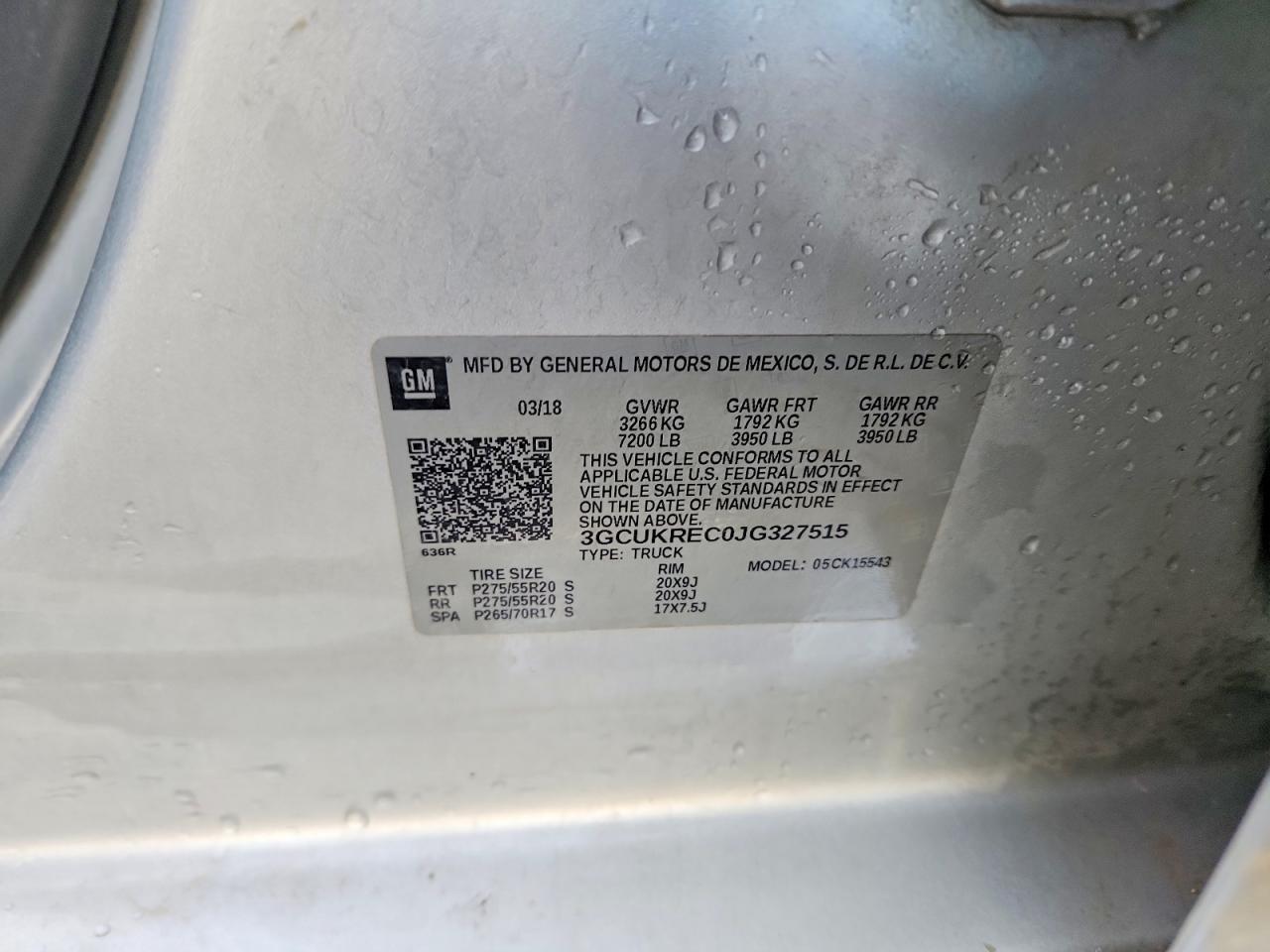 2018 Chevrolet Silverado K1500 LT