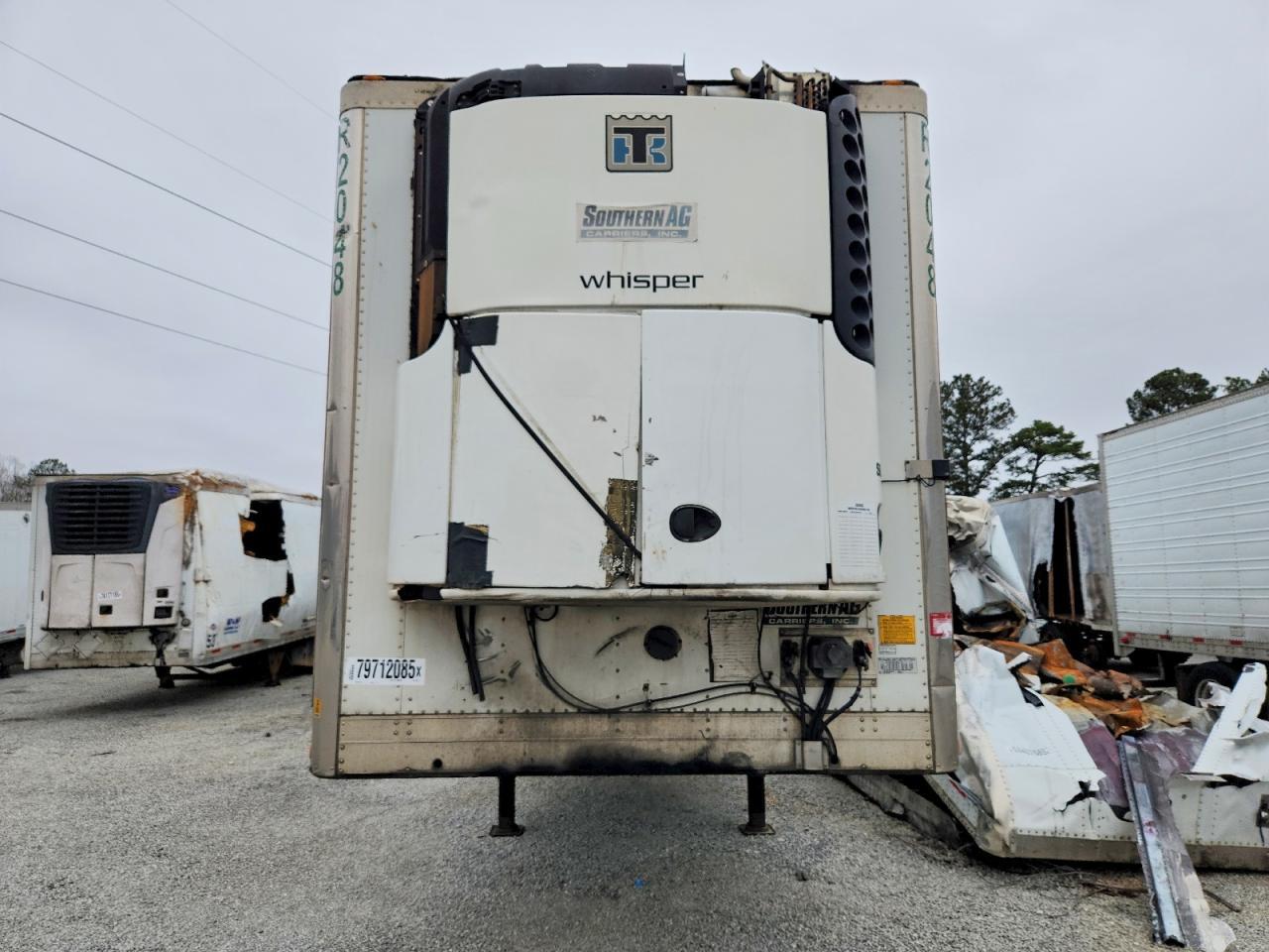 2012 Utility VS2RA Refrigerated Van Trailer