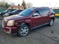 GMC salvage cars for sale: 2016 GMC Terrain slt