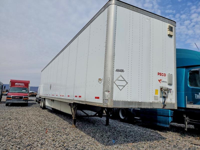2012 Wabash Dvcvhpc DRY Van Trailer