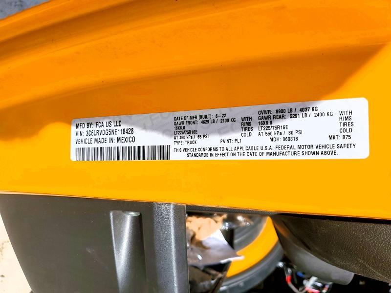 2022 Dodge Ram Promaster 2500 Delivery van