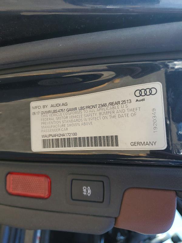 2017 Audi A4 Premium Plus