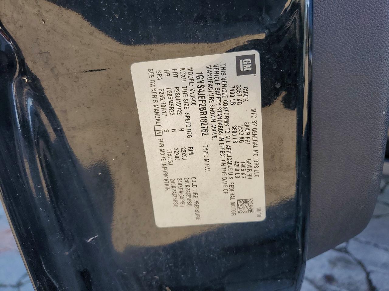2011 Cadillac Escalade esv Premium