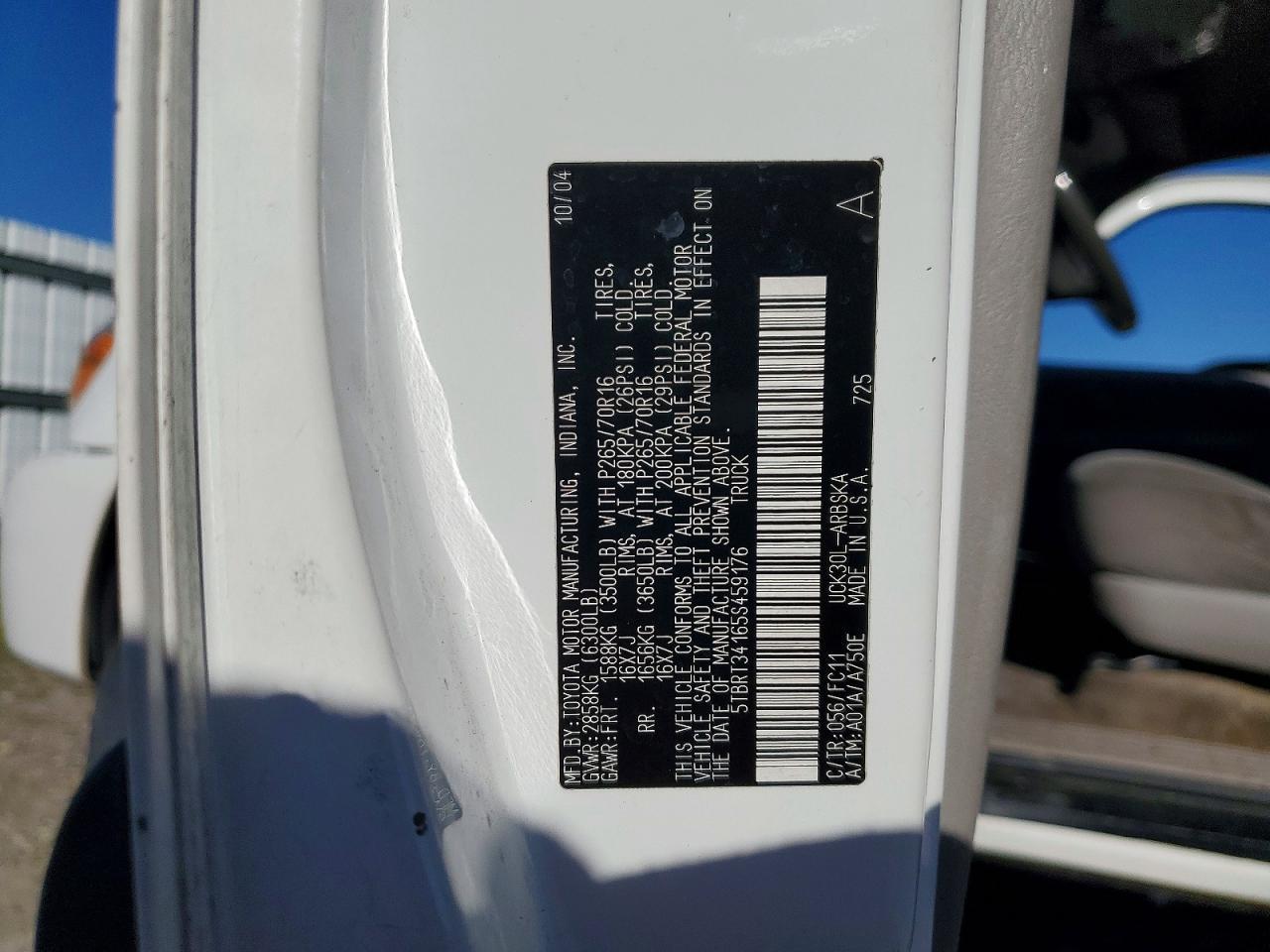 2005 Toyota Tundra SR5