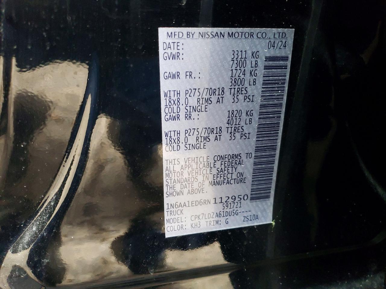 2024 Nissan Titan PRO-4X