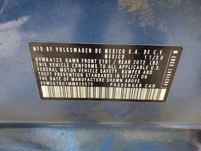 2021 Volkswagen Jetta s