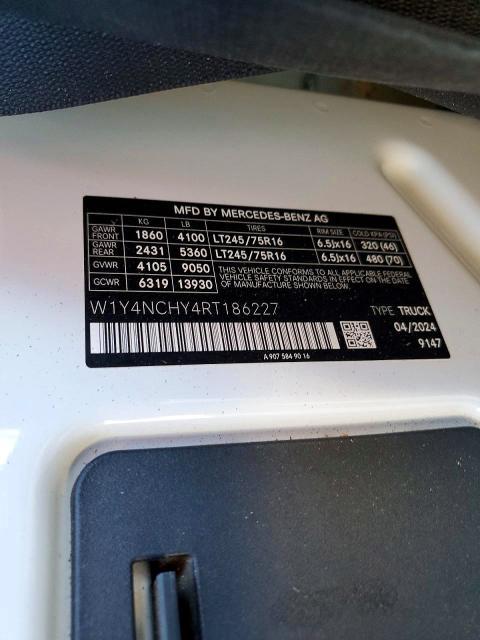 2024 Mercedes-Benz Sprinter 2500 Delivery Van