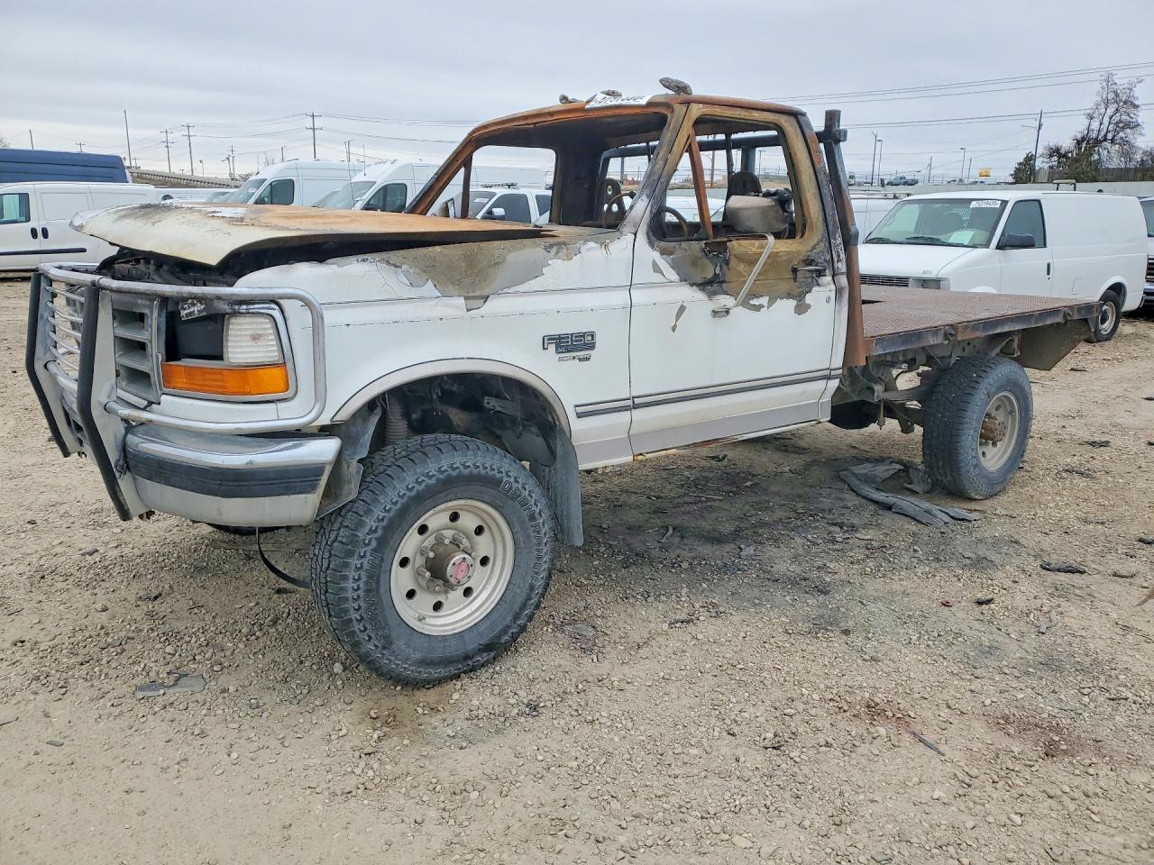 1994 Ford F350 Super Duty Flatbed Truck