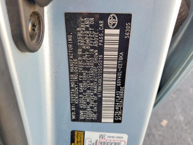 2007 Toyota Camry xle V6