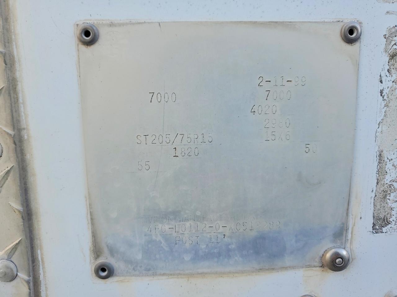 1999 Feathrlite 1999 Featherlite Fiber Optic Splicing Trailer