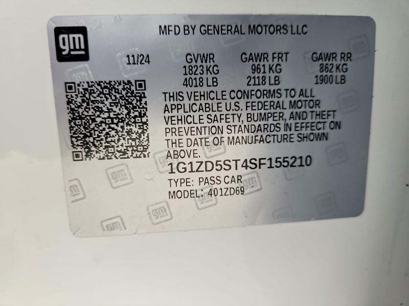 2025 Chevrolet Malibu lt