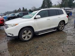 2012 Toyota Highlander Limited en venta en Spanaway, WA