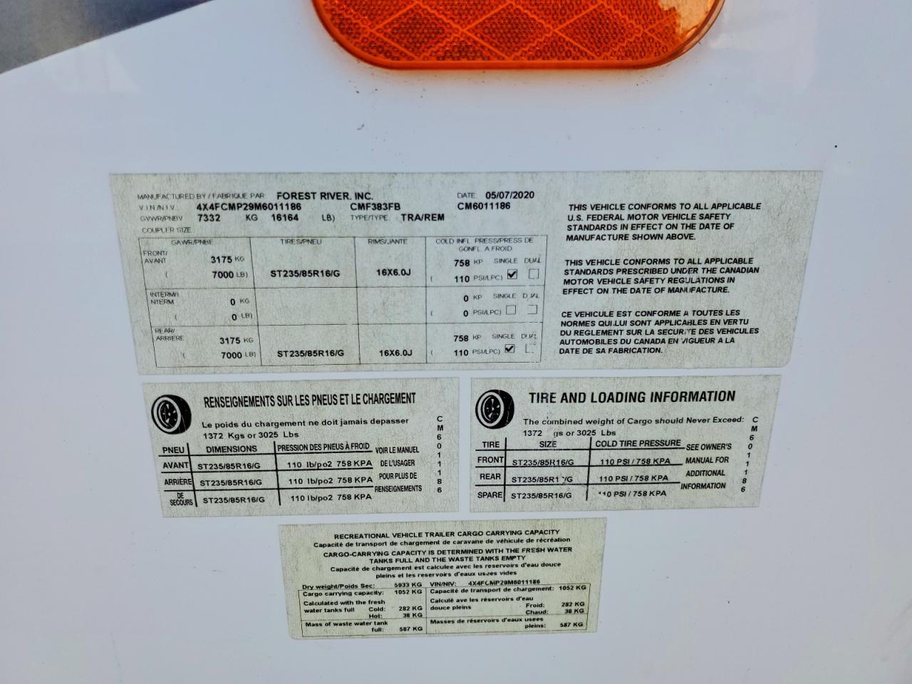 2021 Foresriver 2021 Forest River Columbus Camper