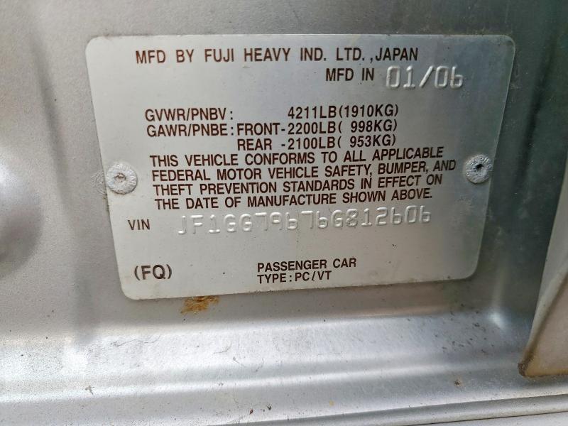 2006 Subaru Impreza wrx Sport