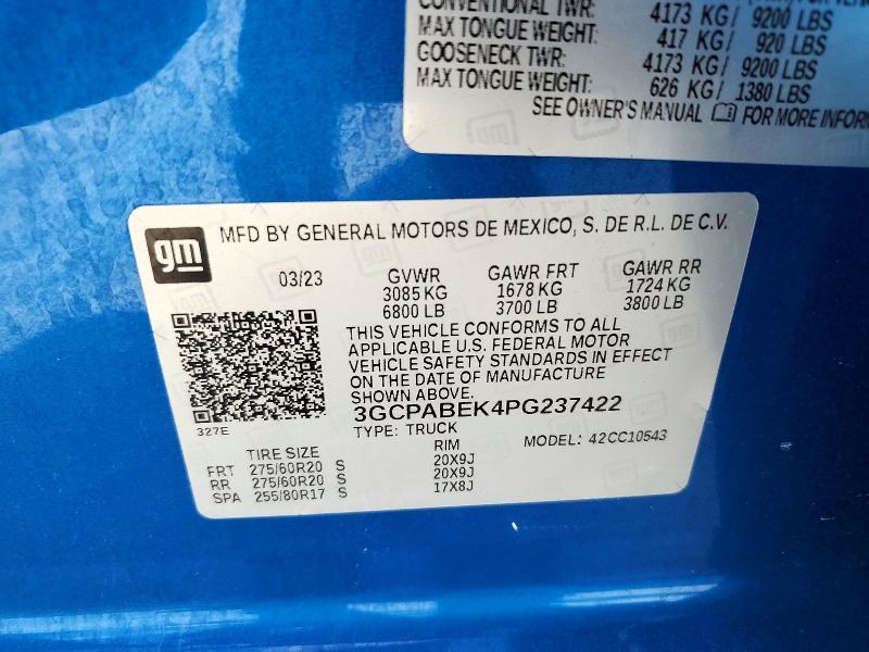 2023 Chevrolet Silverado C1500 Custom