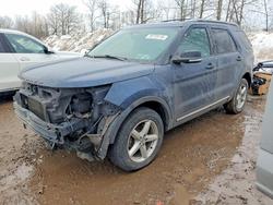 Ford salvage cars for sale: 2017 Ford Explorer xlt
