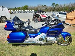 Salvage motorcycles for sale at Tifton, GA auction: 2001 Honda GL1800 A