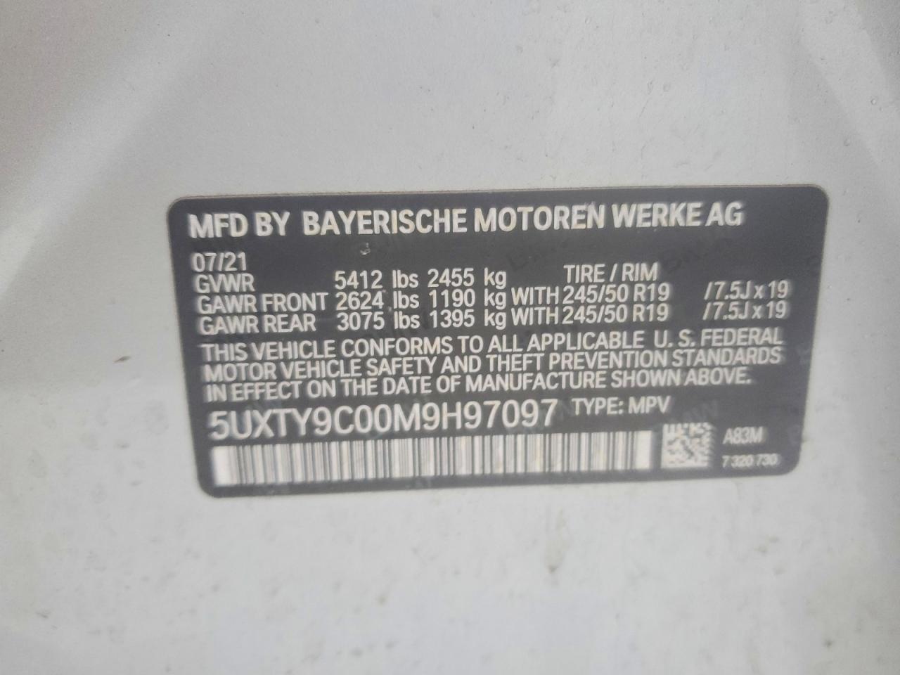 2021 BMW X3 Xdrivem40i