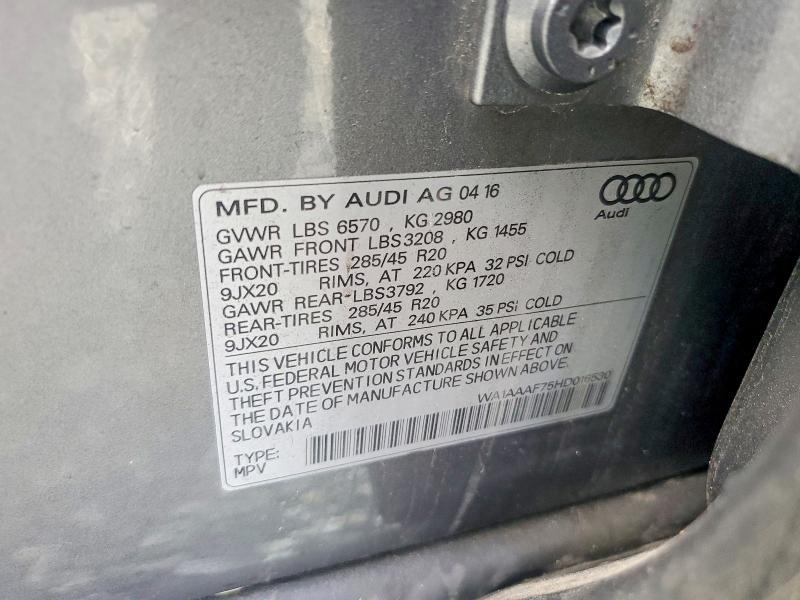 2017 Audi Q7 Premium