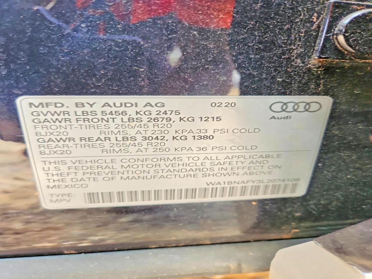 2020 Audi Q5 Premium Plus