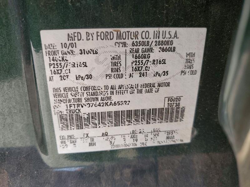 2002 Ford F150 Supercrew