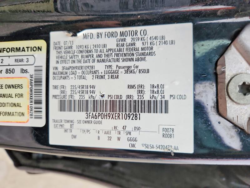 2014 Ford Fusion se
