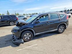 Honda salvage cars for sale: 2013 Honda Cr-v lx